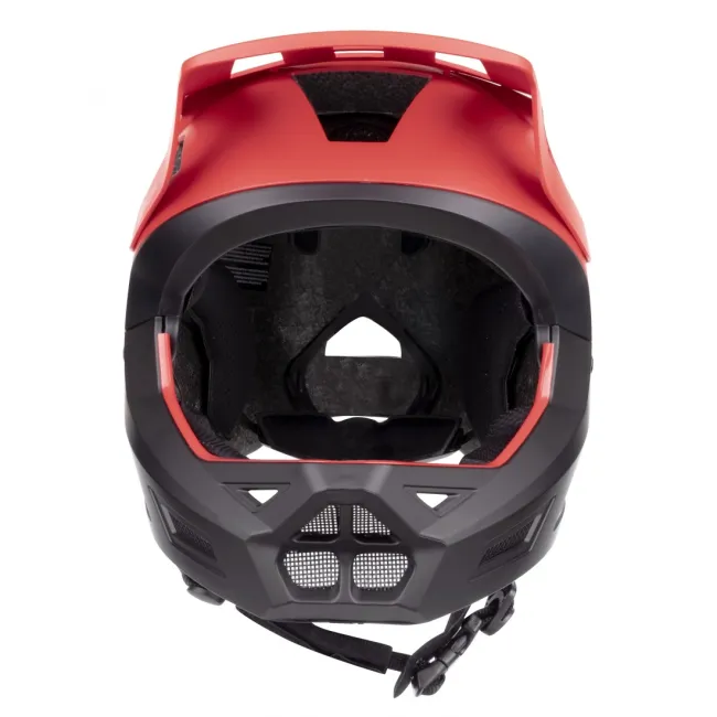 Casca Force DROP downhill, rosu-negru XS-S