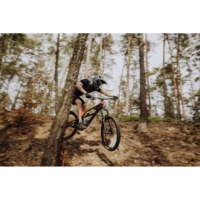 Casca Force VENOM downhill, turcoaz L-XL