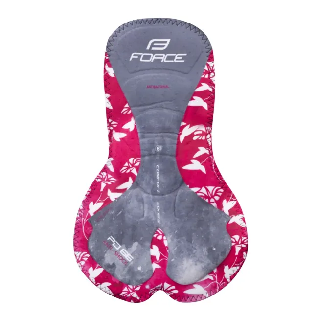 Pantaloni cu bretele si bazon Force Bright negri L