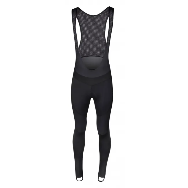 Pantaloni cu bretele si bazon Force Bright negri M