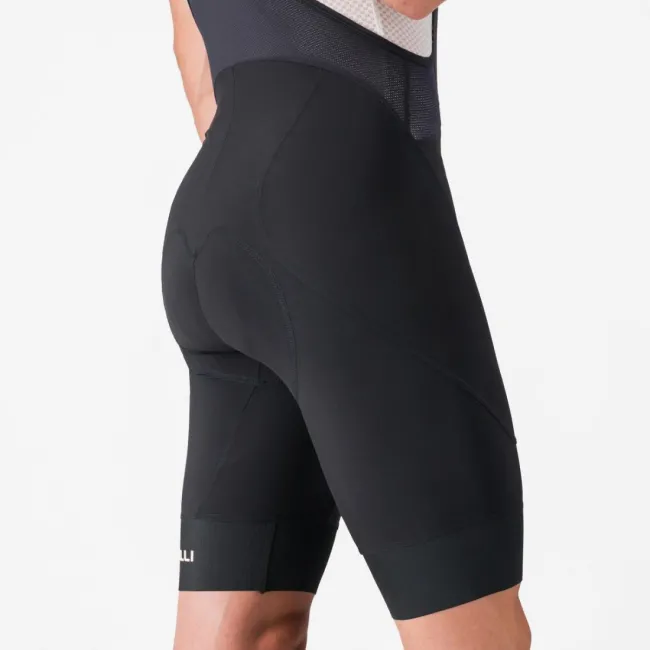 Pantaloni scurti cu bretele Castelli Endurance 4, pentru barbati, negru S