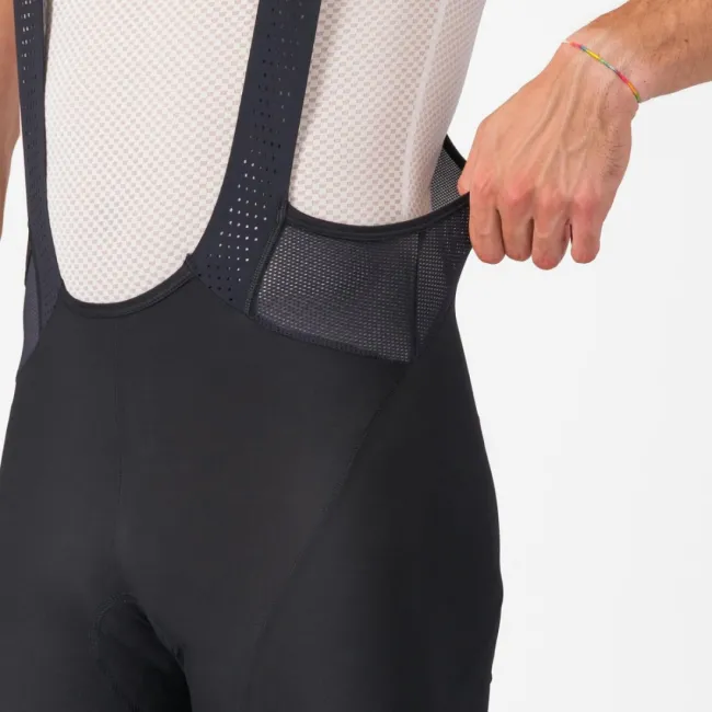 Pantaloni scurti cu bretele Castelli Endurance 4, pentru barbati, negru XXL