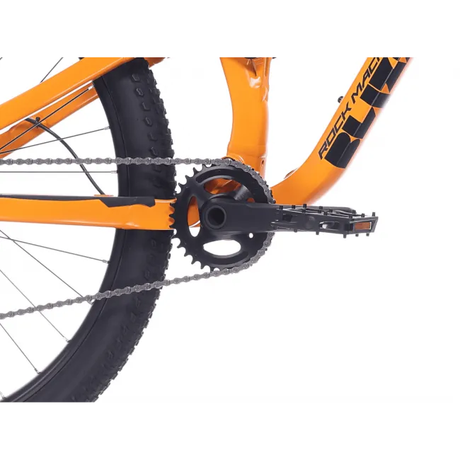 Bicicleta Rock Machine Blizz 27 FS 30 27.5 Matte Lava Orange 34cm - (S)