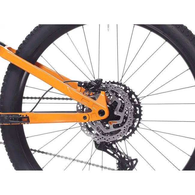 Bicicleta Rock Machine Blizz 27 FS 30 27.5 Matte Lava Orange 34cm - (XS)
