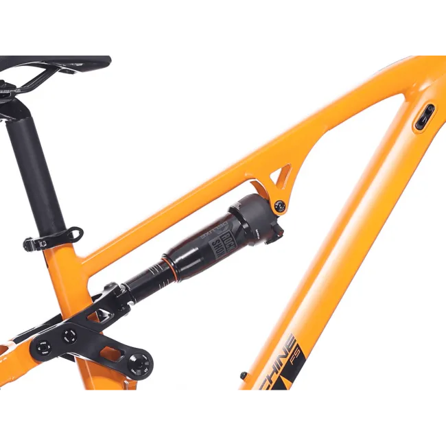 Bicicleta Rock Machine Blizz 27 FS 30 27.5 Matte Lava Orange 38cm - (M)