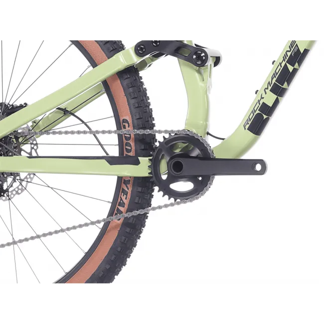 Bicicleta Rock Machine Blizz 27 FS 50 27.5 Matte Jade Green 34cm - (XS)