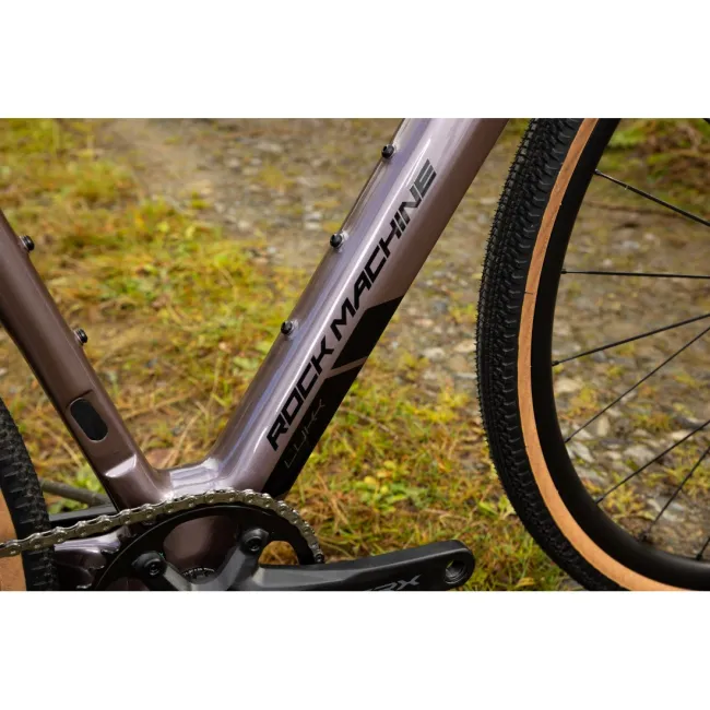Bicicleta Rock Machine Lukk Cr 70 28 Gloss Purple Garnet 54cm - (L)