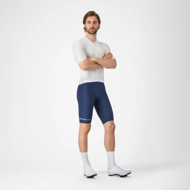 Pantaloni scurti cu bretele Castelli Espresso 2, pentru barbati, albastru belgian M