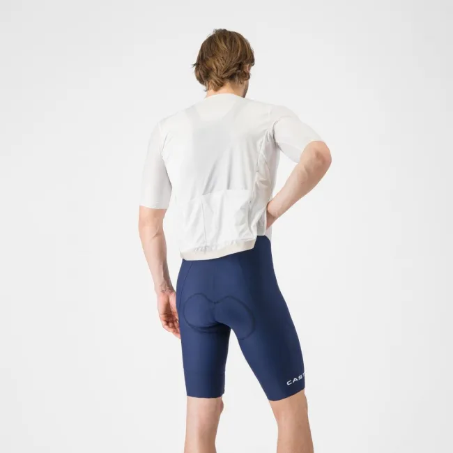 Pantaloni scurti cu bretele Castelli Espresso 2, pentru barbati, albastru belgian XL