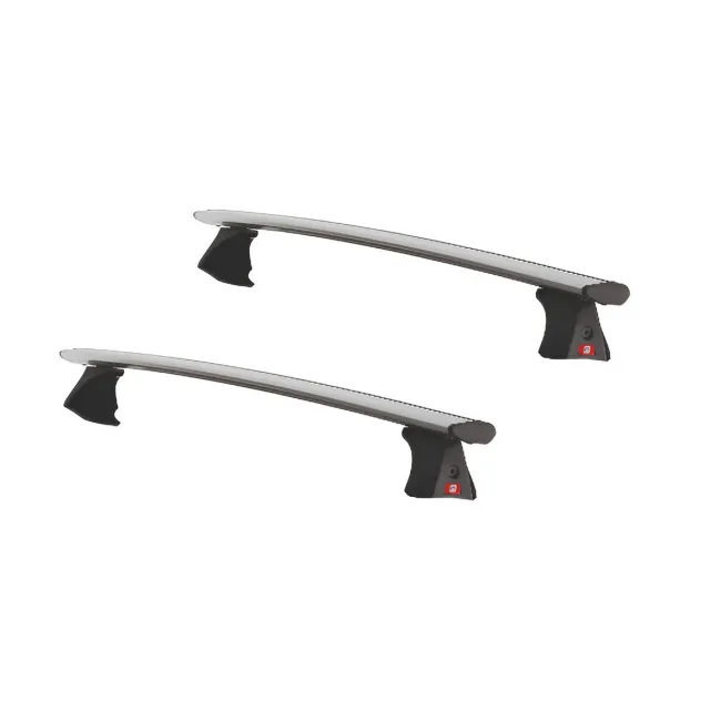 Bare transversale pentru Peugeot 308 generatia 2, 5 usi (T9), model 2013 - 2021, Fabbri Viva 12 ALU, sistem cu prindere pe plafon normal, aluminiu, argintiu