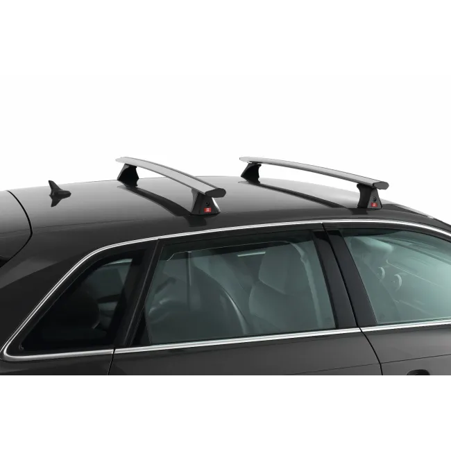 Bare transversale pentru Renault Kadjar, model 2015 - prezent, Fabbri Viva 12 ALU, sistem cu prindere pe plafon normal, aluminiu, argintiu