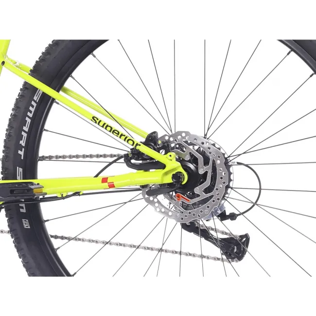 Bicicleta Superior RACER 27 27.5 Matte Radioactive Yellow 15.5 - (S)