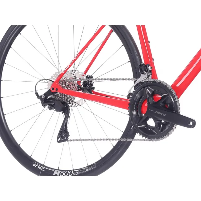 Bicicleta Superior RR 9.4 28 Gloss Red/White 54cm - (M)
