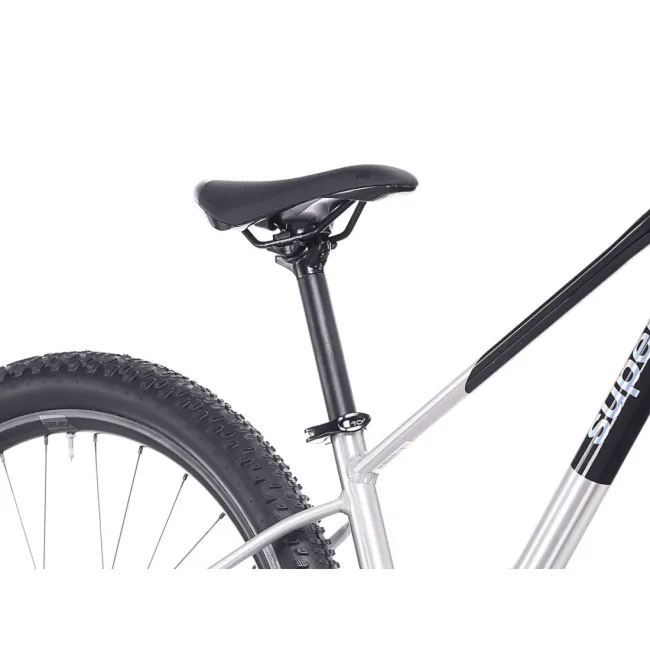 Bicicleta Superior TEAM 27.3 27.5 Gloss Brushed Alu/Rainbow Black 15.5 - (S)
