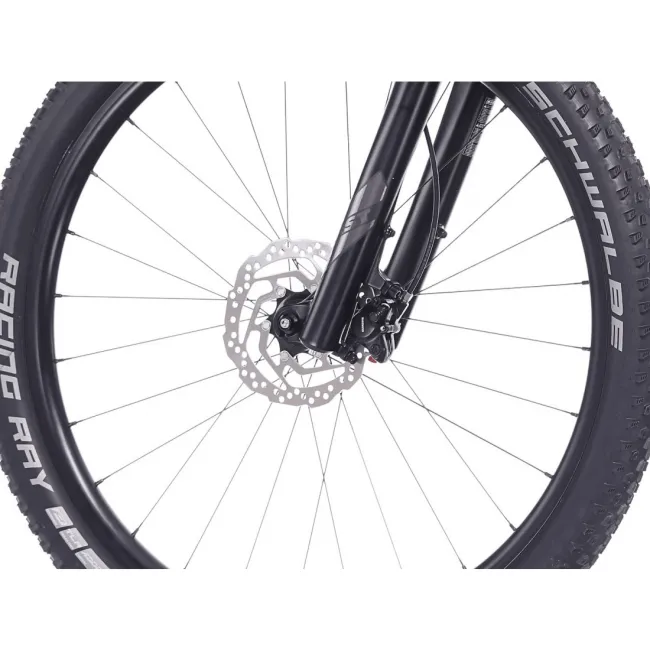 Bicicleta Superior TEAM 27.3 27.5 Gloss Brushed Alu/Rainbow Black 15.5 - (S)