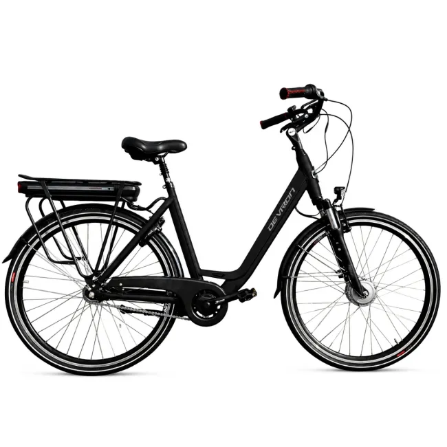 Bicicleta Electrica Devron 28120 CN7 - 28 Inch, L, Negru