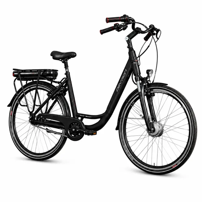 Bicicleta Electrica Devron 28120 VCN7 - 28 Inch, M, Negru