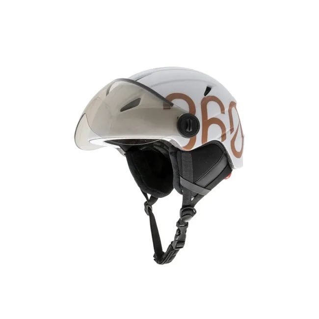 Casca GLOOB Urban cu urechi detasabile Alb-Maro L