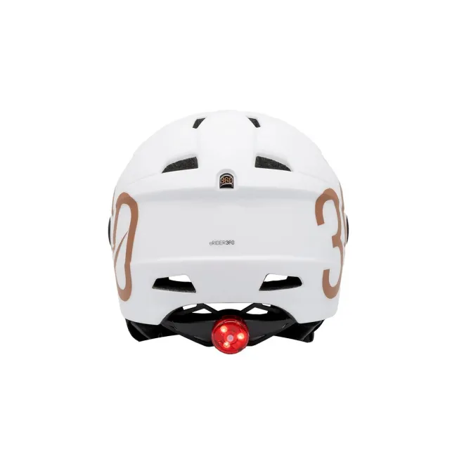 Casca GLOOB Urban cu urechi detasabile Alb-Maro L