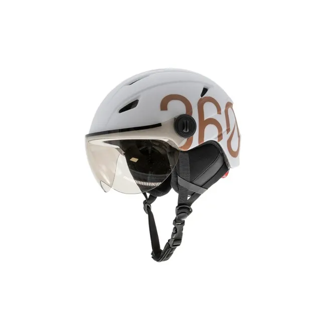 Casca GLOOB Urban cu urechi detasabile Alb-Maro L