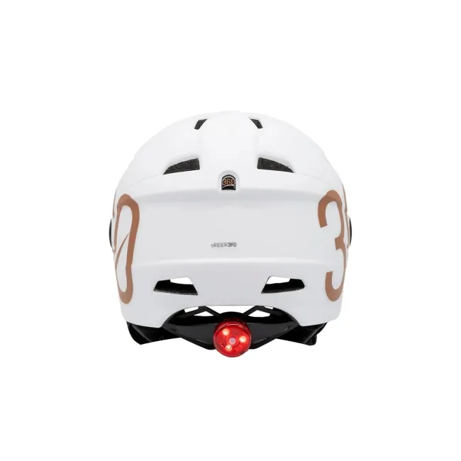 Casca GLOOB Urban cu urechi detasabile Alb-Maro M