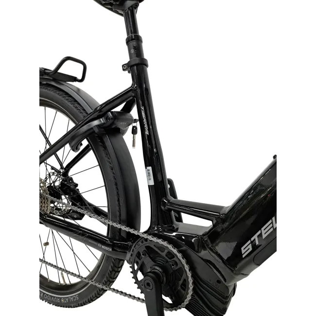 Bicicleta electrica Trekking Stella Tierra - 29 inch, 10V, L, Negru lucios