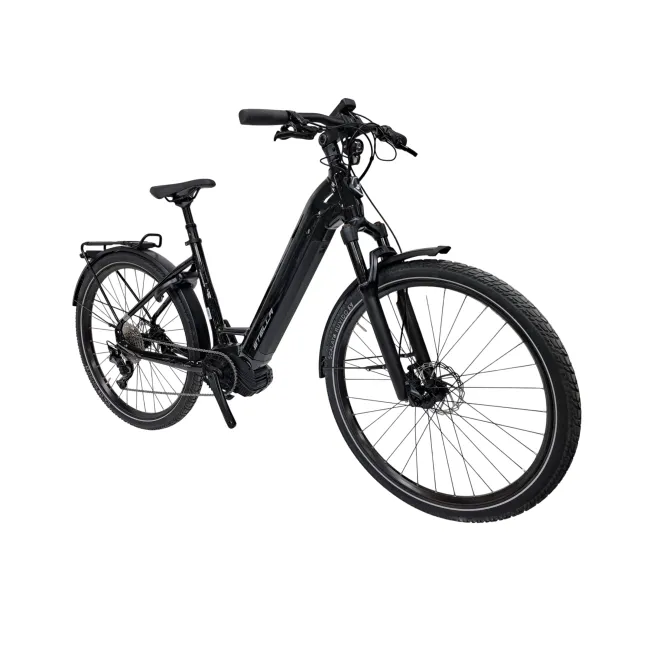Bicicleta electrica Trekking Stella Tierra - 29 inch, 10V, L, Negru lucios
