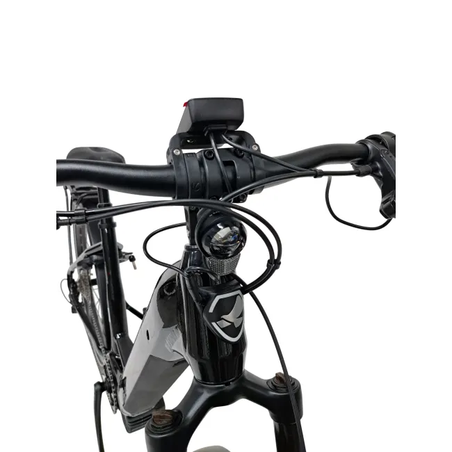 Bicicleta electrica Trekking Stella Tierra - 29 inch, 10V, L, Negru lucios