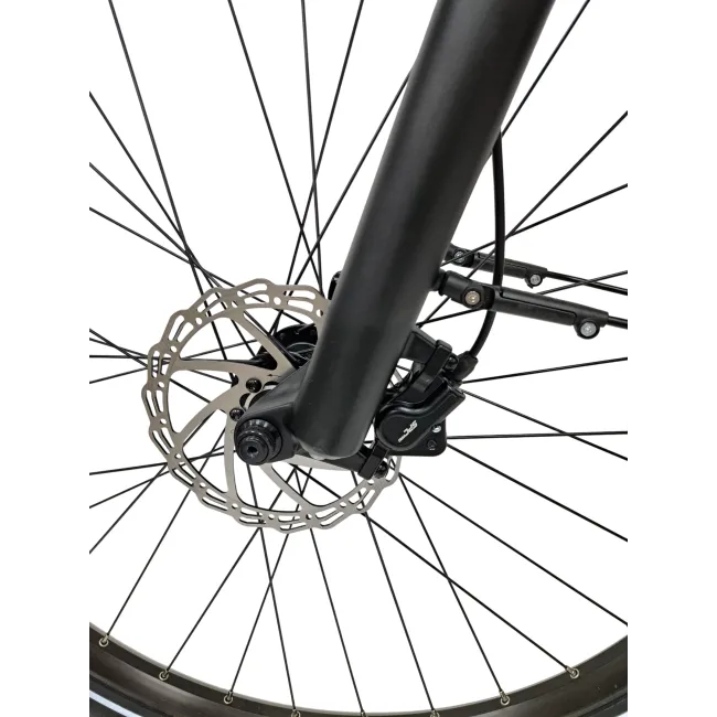 Bicicleta electrica Trekking Stella Tierra - 29 inch, 10V, L, Negru lucios