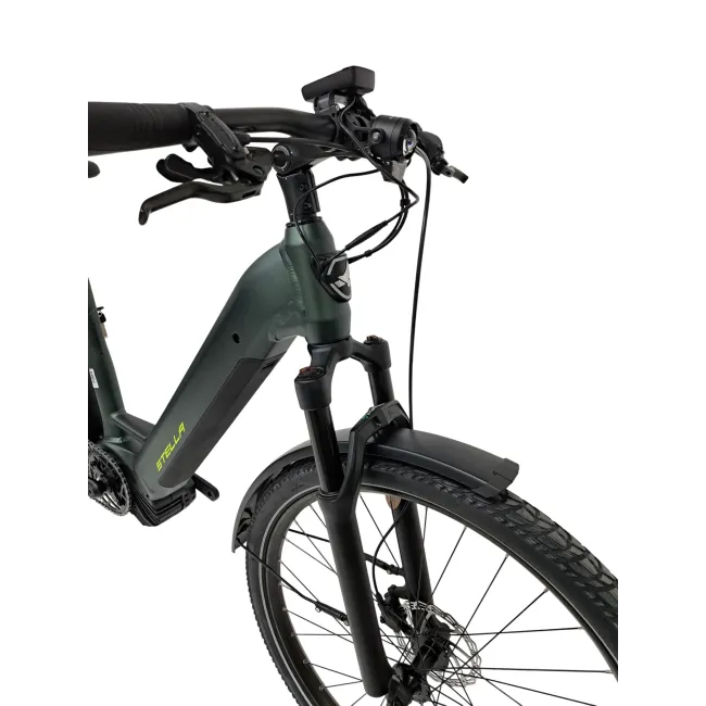 Bicicleta electrica Trekking  Stella Tierra - 29 inch, 10V, L, Verde mat