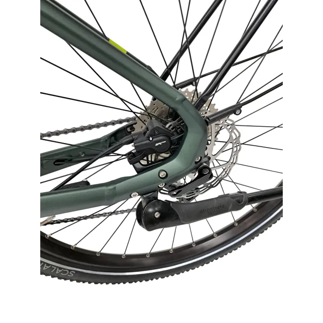 Bicicleta electrica Trekking  Stella Tierra - 29 inch, 10V, L, Verde mat