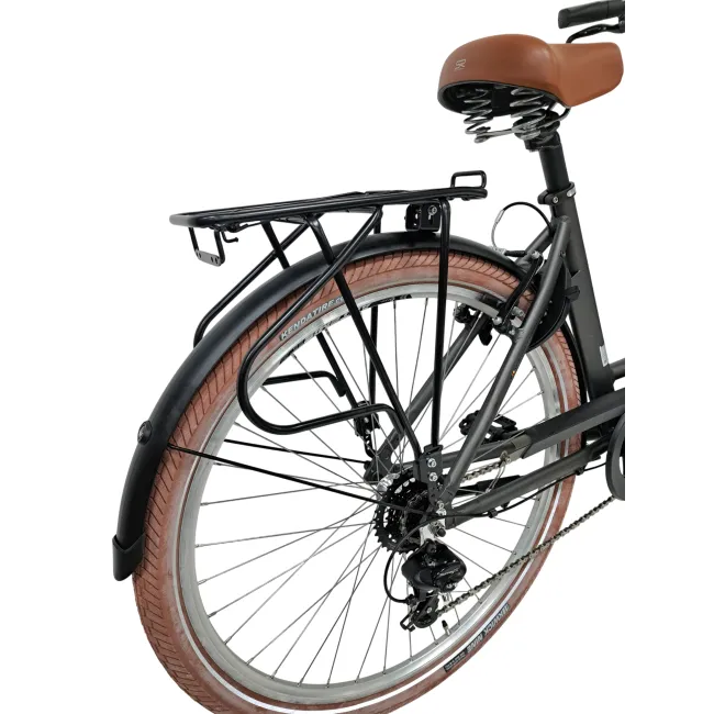 Bicicleta Oras Prophete 52408B - 28 inch, M, Gri