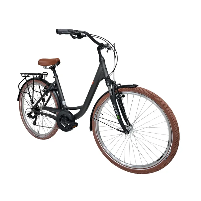Bicicleta Oras Prophete 52408B - 28 inch, M, Gri