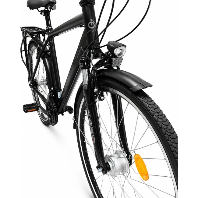 Bicicleta Trekking Prophete 52775 - 28 inch, L, Negru