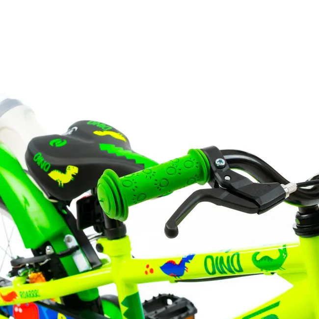 Bicicleta Copii DHS Dino - 16 Inch, Verde Reambalat