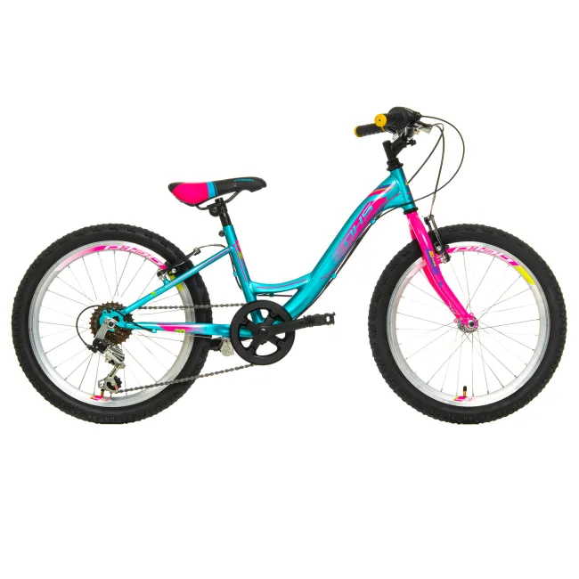 Bicicleta Copii DHS Modesty - 20 Inch, Albastru Reambalat