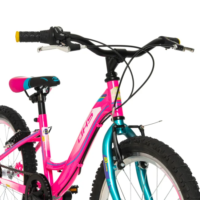 Bicicleta Copii DHS Modesty - 20 Inch, Roz Reambalat