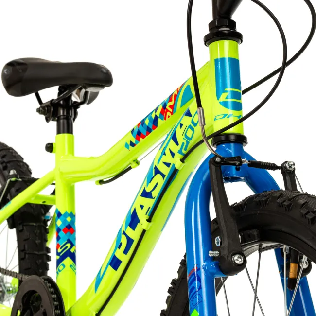 Bicicleta Copii DHS Plasma - 20 Inch, Galben Reambalat