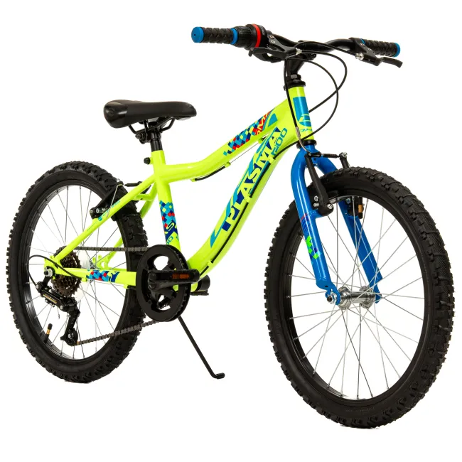 Bicicleta Copii DHS Plasma - 20 Inch, Galben Reambalat