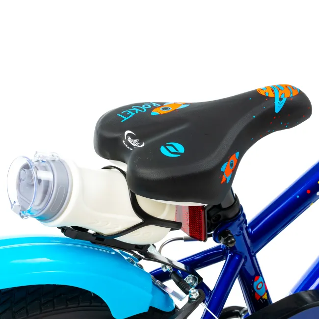 Bicicleta Copii DHS Rocket - 18 Inch, Albastru Reambalat
