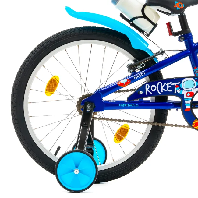 Bicicleta Copii DHS Rocket - 20 Inch, Albastru Reambalat