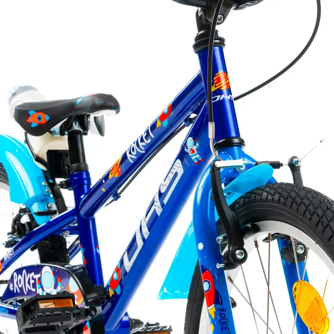 Bicicleta Copii DHS Rocket - 20 Inch, Albastru Reambalat