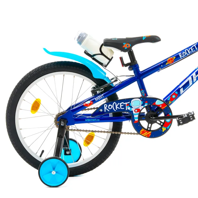 Bicicleta Copii DHS Rocket - 20 Inch, Albastru Reambalat