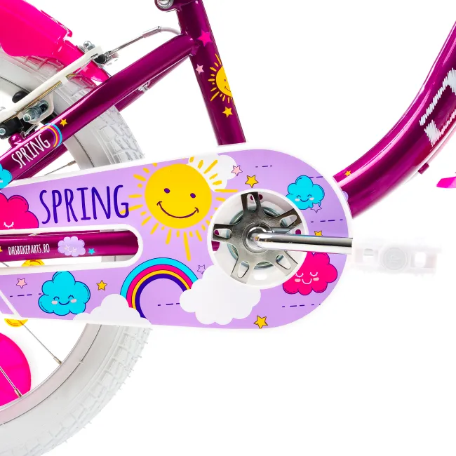 Bicicleta Copii DHS Spring - 18 Inch, Mov Reambalat