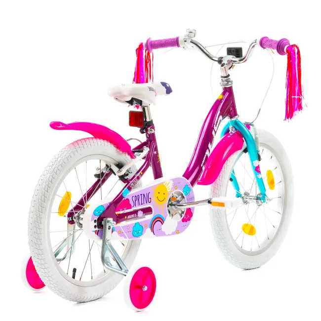 Bicicleta Copii DHS Spring - 18 Inch, Mov Reambalat