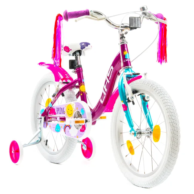 Bicicleta Copii DHS Spring - 18 Inch, Mov Reambalat