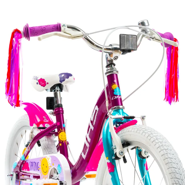 Bicicleta Copii DHS Spring - 18 Inch, Mov Reambalat