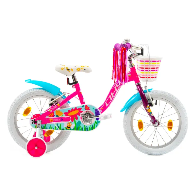 Bicicleta Copii DHS Summer - 16 Inch, Roz Reambalat