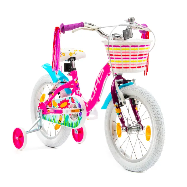 Bicicleta Copii DHS Summer - 16 Inch, Roz Reambalat