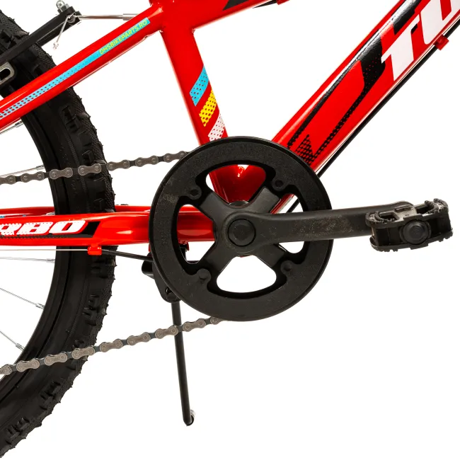 Bicicleta Copii DHS Turbo - 20 Inch, Rosu Reambalat